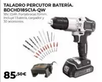 Oferta de Taladro Percutor Batería por 85,5€ en Ferbric