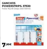 Oferta de Tesa - Ganchos Powerstrips por 7,95€ en Ferbric