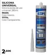 Oferta de Universal - Silicona por 2,5€ en Ferbric