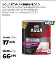 Oferta de Ceys - Aguastop Antihumedad por 17,95€ en Ferbric