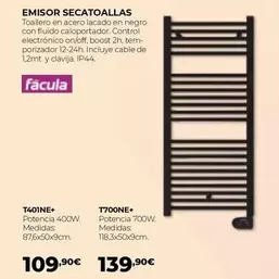 Oferta de Emisor Secatoallas por 109,9€ en Ferbric