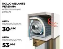 Oferta de Rollo Aislante Persiana por 30,45€ en Ferbric