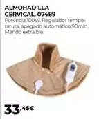 Oferta de Almohadilla Cervical. 07489 por 33,45€ en Ferbric