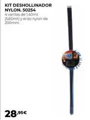 Oferta de Kit Deshollinador Nylon. 50254 por 28,95€ en Ferbric