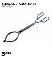 Oferta de Tenaza Metálica 85762 por 5,95€ en Ferbric