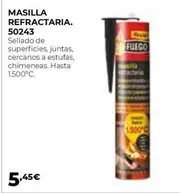 Oferta de Masilla Refractaria 50243 por 5,45€ en Ferbric