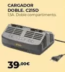 Oferta de  Cargador Doble. C215D por 39€ en Ferbric