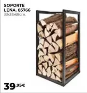 Oferta de Soporte Leña. 85766 por 39,95€ en Ferbric