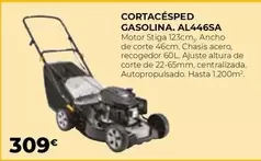 Oferta de Alpina - Cortacésped Gasolina, AL446SA por 309€ en Ferbric