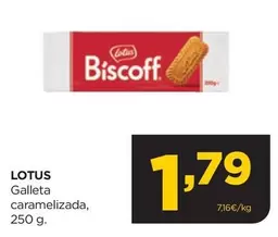 Oferta de Lotus - Galleta Caramelizada por 1,79€ en Alimerka