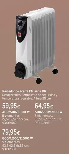 Oferta de Fm - Radiador De Aceite Serie Br en Cadena88