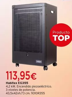 Oferta de Habitex -  EG355 por 113,95€ en Cadena88