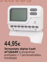 Oferta de Coati - Termostato Digital AF126685 por 44,95€ en Cadena88