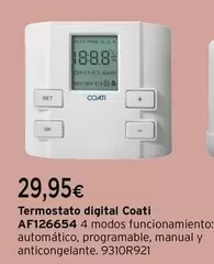 Oferta de Coati - Termostato Digital AF126654 por 29,95€ en Cadena88