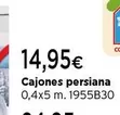 Oferta de Cajones Persiana por 14,95€ en Cadena88