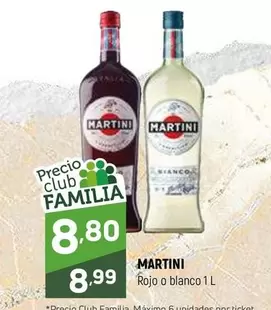 Oferta de Martini - Rojo O Blanco por 8,99€ en Coviran