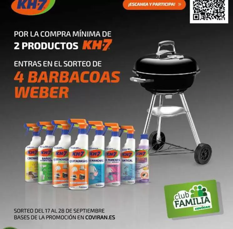 Oferta de KH7 - Entras En El Sorteo De 4 Barbacoas en Coviran