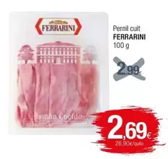 Oferta de Ferrarini - Pernil Cuit por 2,69€ en Condis