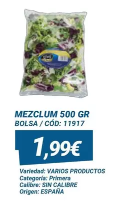 Oferta de Mezclum por 1,99€ en Dialsur Cash & Carry