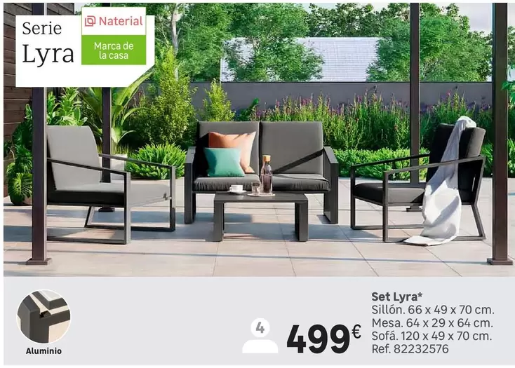 Oferta de La casa - Set Tyra por 499€ en Leroy Merlin