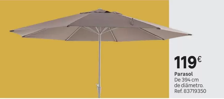 Oferta de Parasol por 119€ en Leroy Merlin