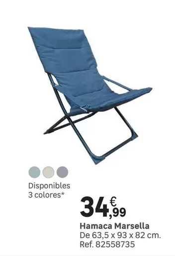 Oferta de Hamaca Marsella por 34,99€ en Leroy Merlin