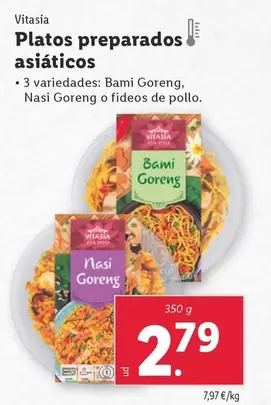 Oferta de Vitasia - Platos Preparados Asiáticos  por 2,79€ en Lidl