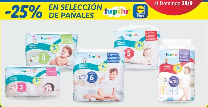 Oferta de Lupilu - Pañales en Lidl