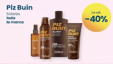 Oferta de Piz Buin - Pizar Buin en Clarel