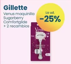 Oferta de Gillette - Venus Maquinilla Sugarberry Comfortglide en Clarel