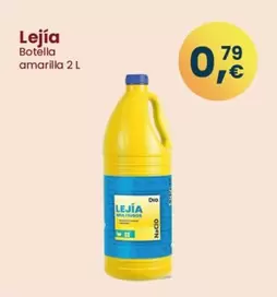 Oferta de Lejía por 0,79€ en Clarel