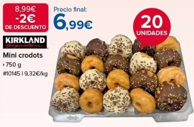 Oferta de Kirkland - Mini Crodots por 6,99€ en Costco