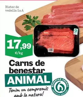 Oferta de Natura - Carne De Benestar por 17,99€ en Sorli