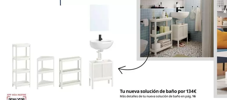 Oferta de Tu Nueva Solución De Baño  por 134€ en IKEA