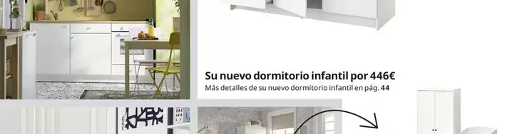 Oferta de Su Nuevo Dormitorio Infantil por 446€ en IKEA