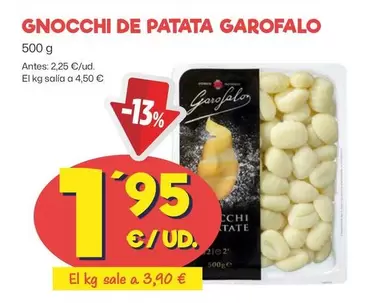 Oferta de Garofalo - Gnocchi De Patata por 1,95€ en Ahorramas