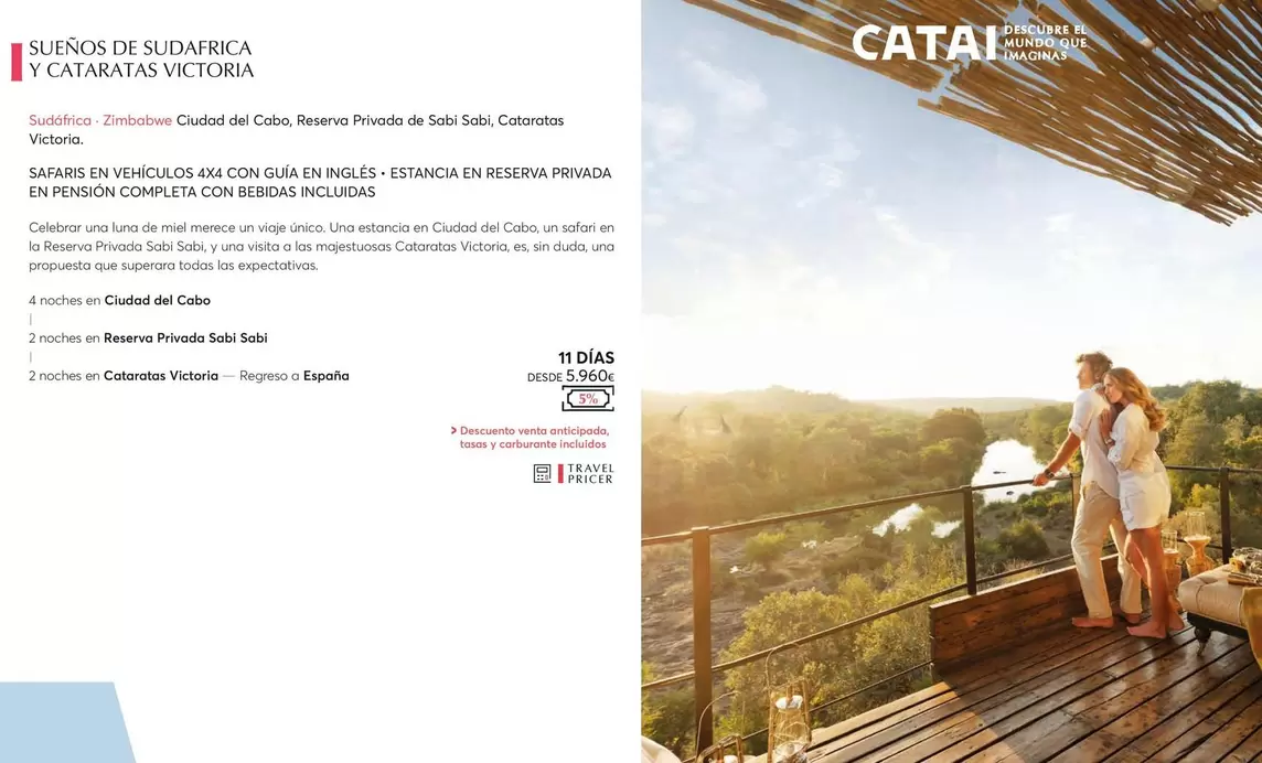 Oferta de Victoria - viajes a África en Catai