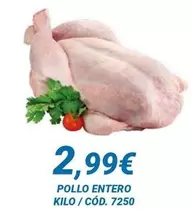 Oferta de Pollo Entero por 2,99€ en Dialsur Cash & Carry