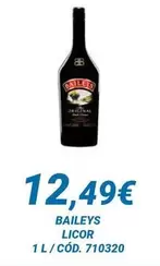 Oferta de Baileys - Licor por 12,49€ en Dialsur Cash & Carry