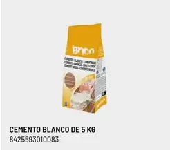 Oferta de Cemento Blanco De 5 Kg en Brico Depôt