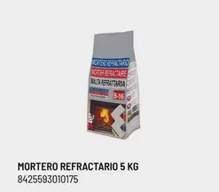 Oferta de Malta - Mortero Refractario 5 Kg en Brico Depôt