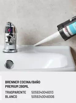 Oferta de Blanco - Brenner Cocina/Bano Premium 280ml en Brico Depôt