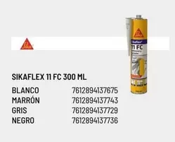 Oferta de Sikaflex - 11 FC  en Brico Depôt