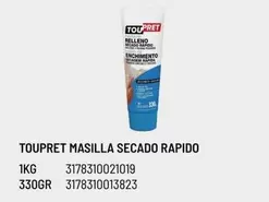 Oferta de Toupret - Masilla Secado Rapido en Brico Depôt