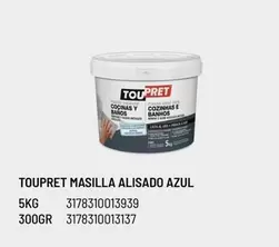 Oferta de Totpret - Masilla Alisado Azul en Brico Depôt