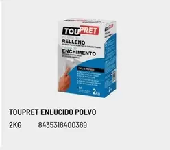 Oferta de Toupret - Enlucido Polvo en Brico Depôt