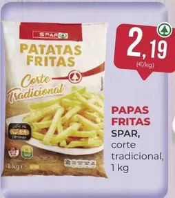 Oferta de Spar - Papas Fritas por 2,19€ en SPAR Gran Canaria