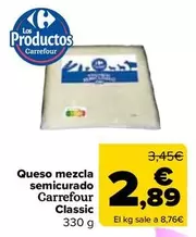 Oferta de Carrefour - Queso Mezcla Semicurado Classic en Carrefour