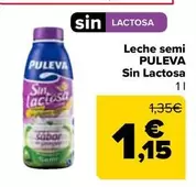 Oferta de Puleva - Leche Semi Sin Lactosa en Carrefour