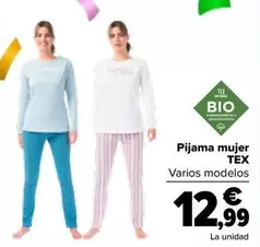 Oferta de TEX - Pijama Mujer en Carrefour